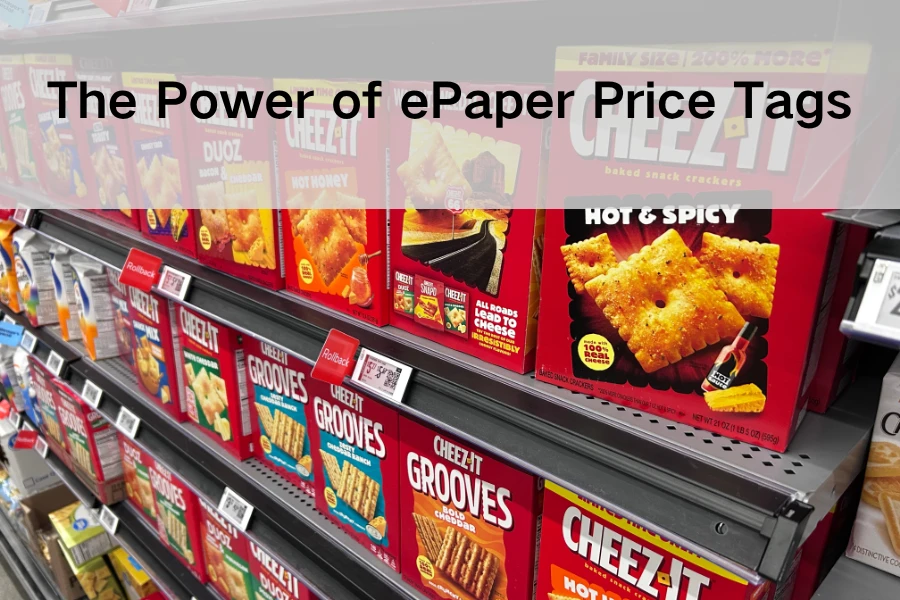 La Potenco de ePaper Prezo-Etikedoj